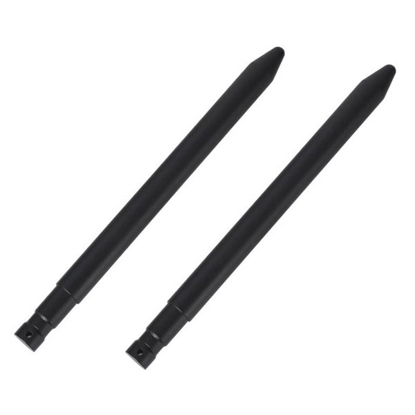 GAOMON 17" Stabilizer Hay Bale Spear Attachment, Pair Quick Attach Bale Spike Without Sleeves, Black Powder Coated Hay Bale Forks Handing Equipment Fit for for Skid Steer Mount Plate Tractors Loaders