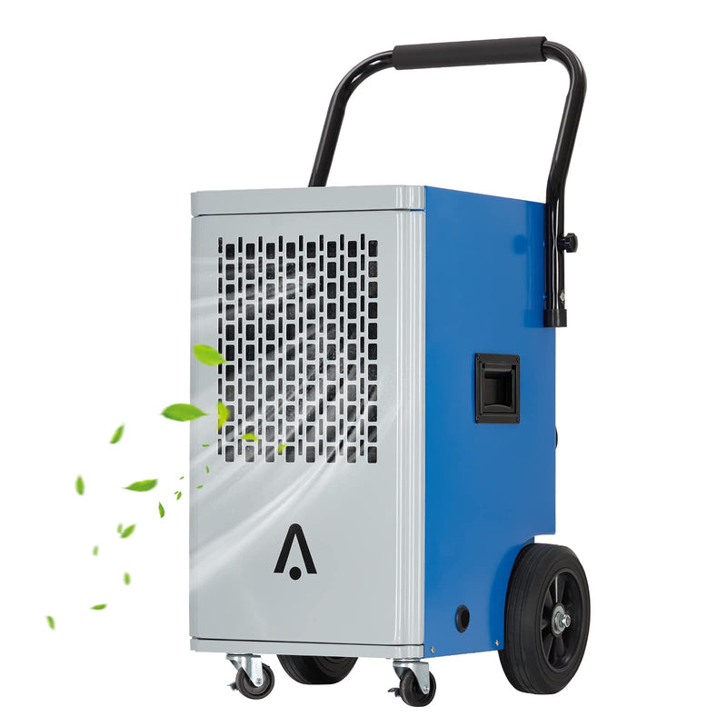 GARVEE 140 Pints Commercial Dehumidifier Portable Industrial Dehumidifier for Home Basement Garages Job Site