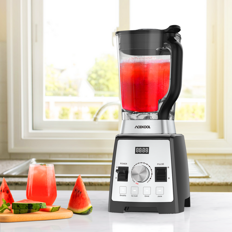 Professional Compact Smoothie & Food Processing Blender, 800-Watts